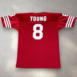 Vintage Champion‎ Steve Young San Francisco 49ers Football Jersey Sz 48/XL USA